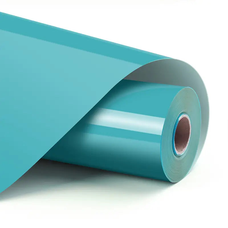 Heat Transfer Vinyl Basic - Aqua Blue - 30.5 x 180 cm