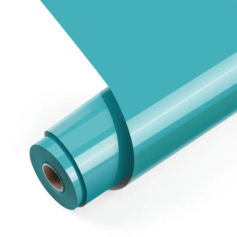 Heat Transfer Vinyl Basic - Aqua Blue - 30.5 x 180 cm