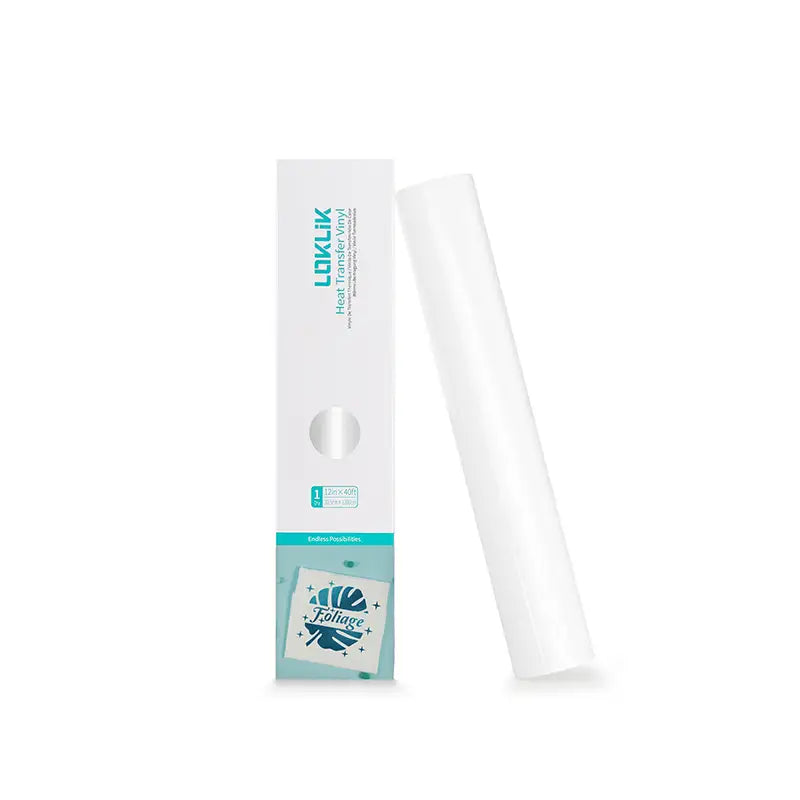 Heat Transfer Vinyl Basic 12 m - White - 30.5 x 1200 cm