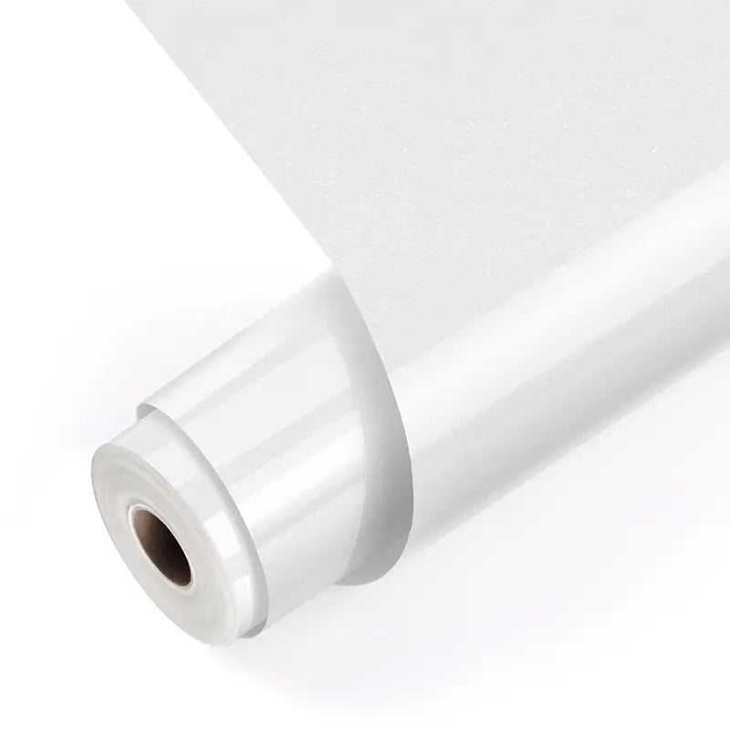 Heat Transfer Vinyl Glitter - White - 30.5 x 90 cm