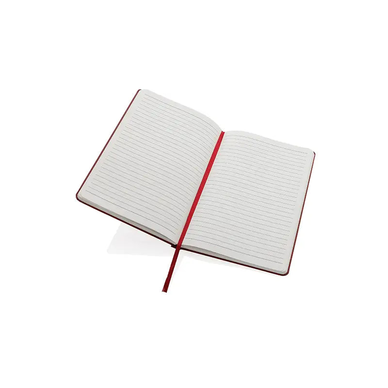 Red A5 Stone Paper Hardcover Notebook