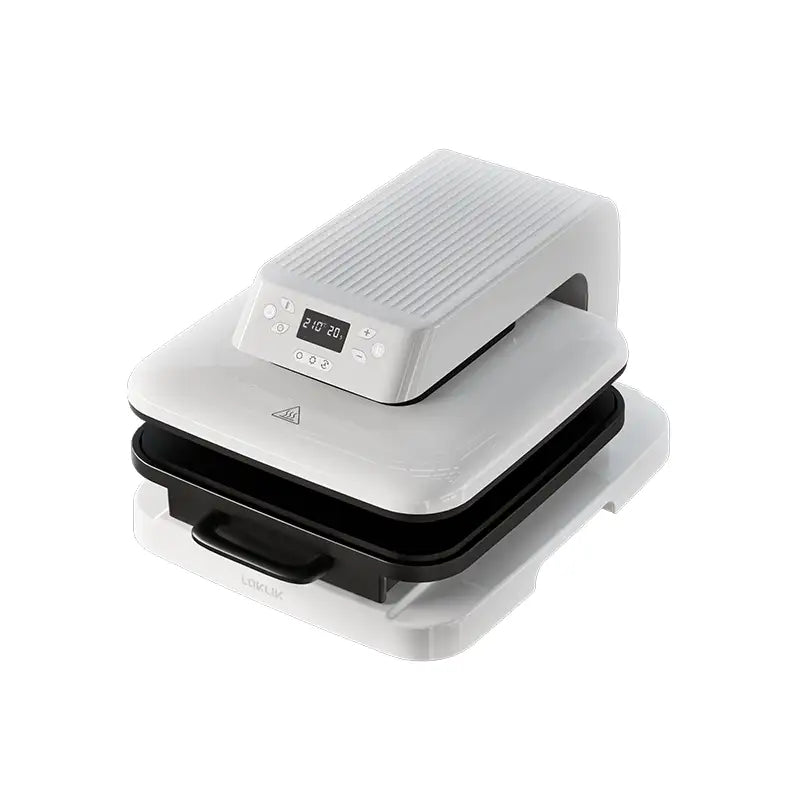 LOKLiK Auto Heat Press White