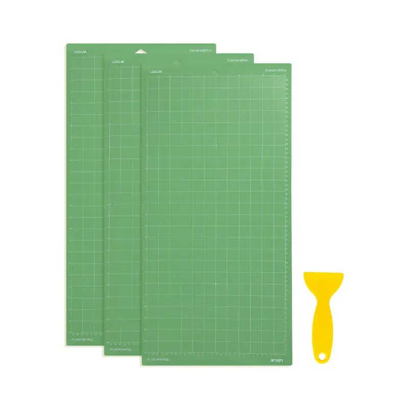 LOKLiK Cutting Mat 3 Pack - Green Standard Grip 30.5 x 61cm