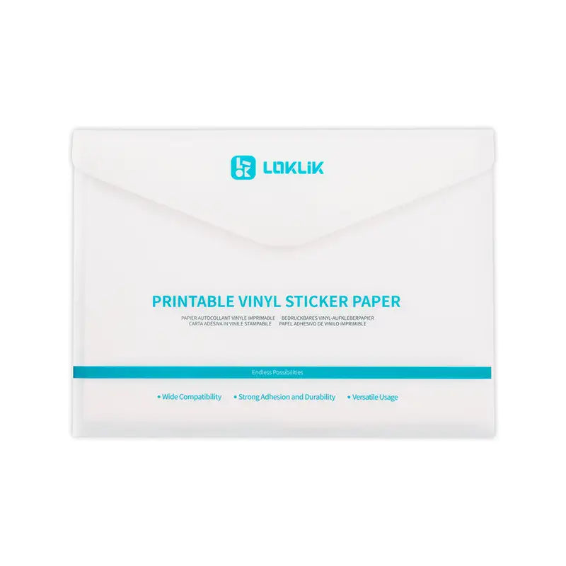 Matte Printable Vinyl Sticker Paper A4 - 20 Pack