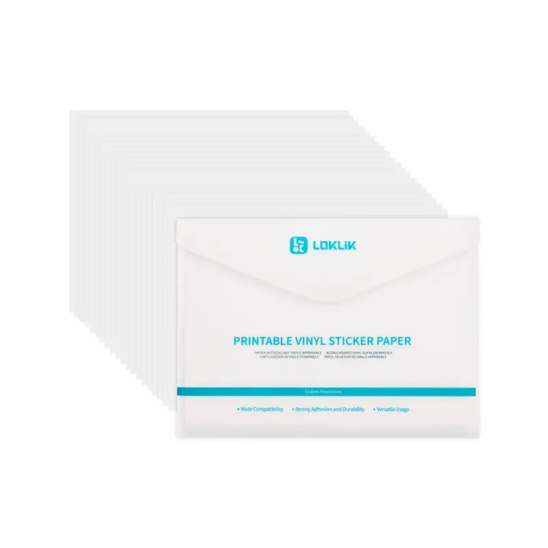 Matte Printable Vinyl Sticker Paper A4 - 20 Pack
