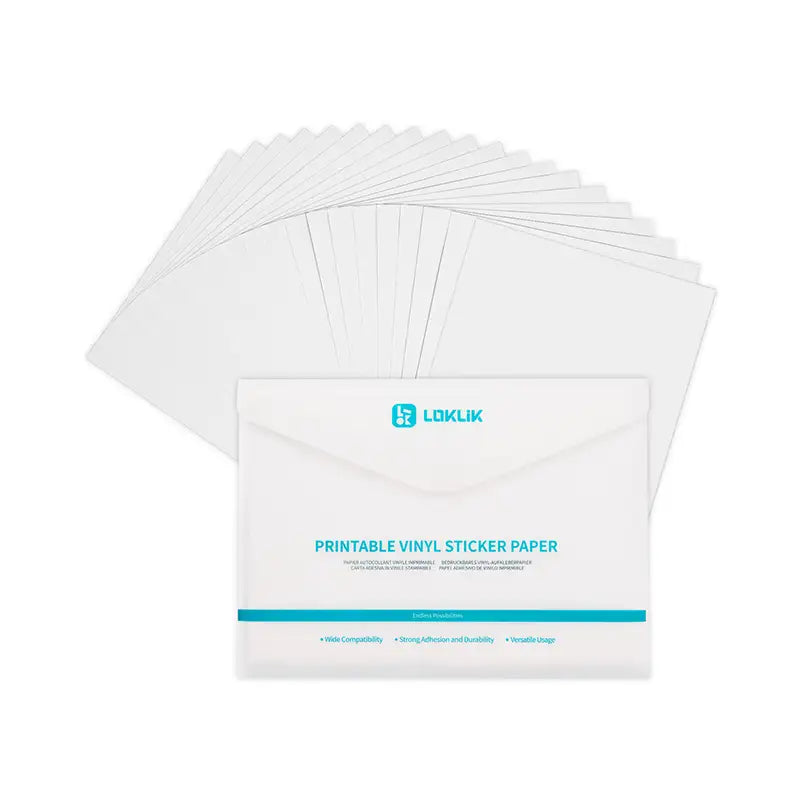 Matte Printable Vinyl Sticker Paper A4 - 20 Pack