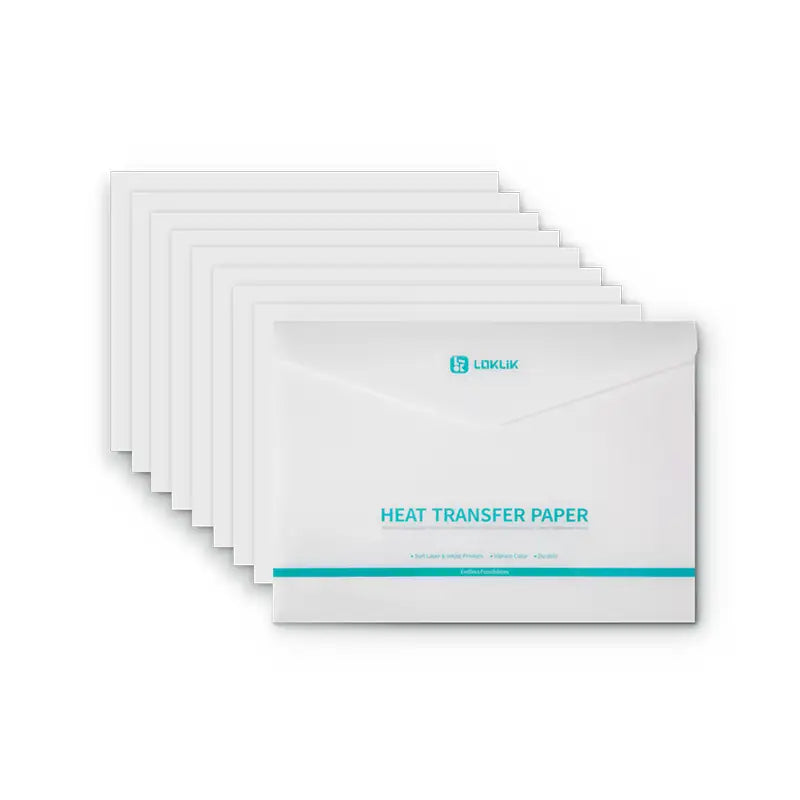 Heat Transfer Paper Sheet 8 Pack - Dark
