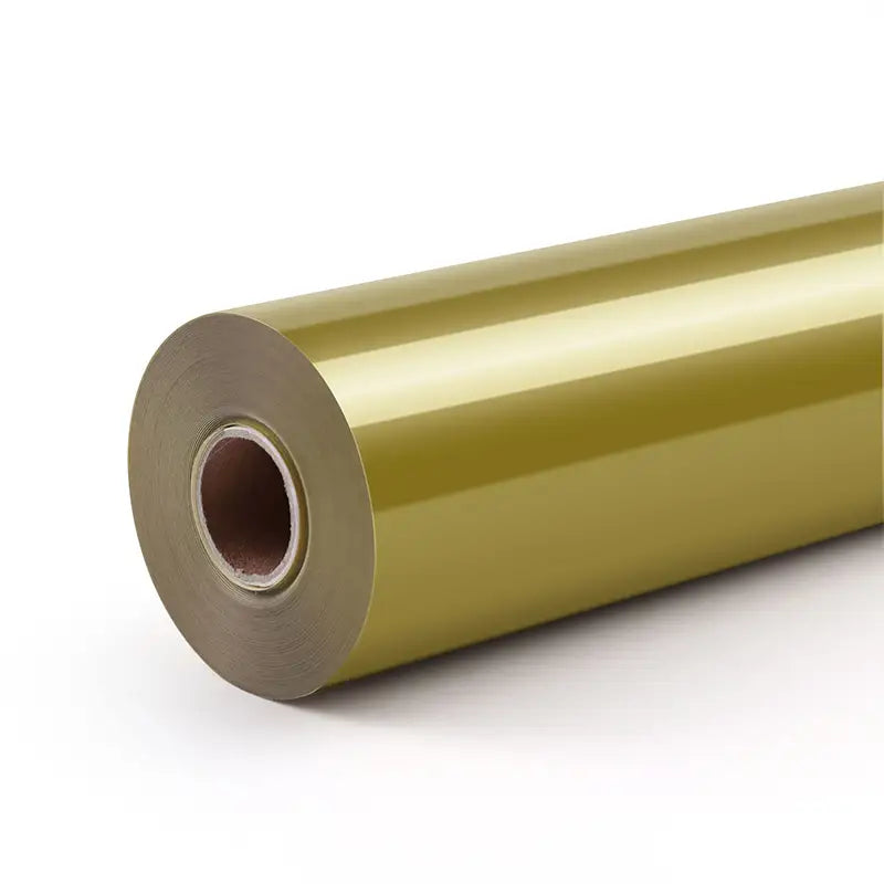 Permanent Adhesive Vinyl Glossy - Golden - 30.5 x 180 cm