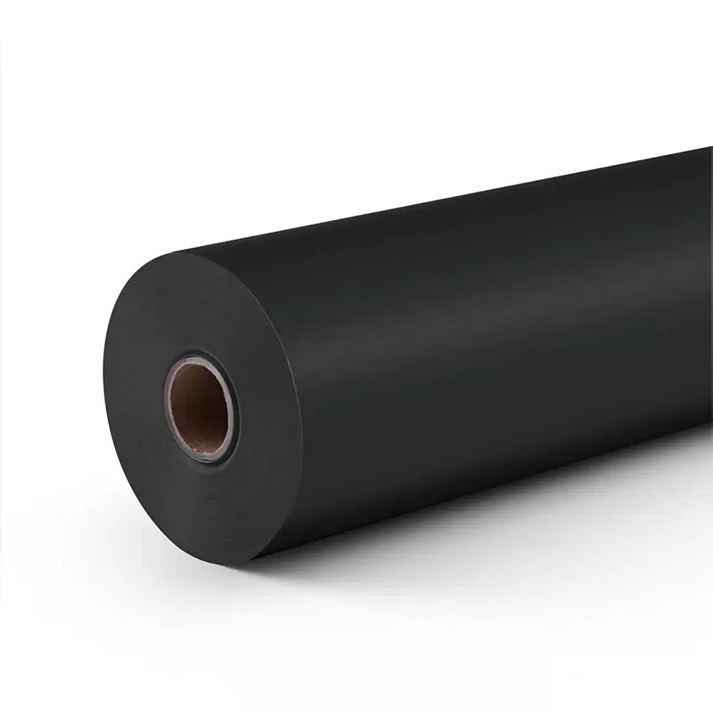 Permanent Adhesive Vinyl Matte 12 m - Black - 30.5 x 1200 cm