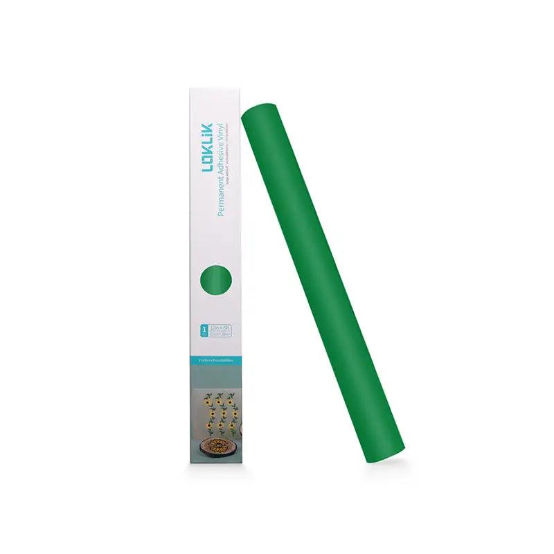 Permanent Adhesive Vinyl Matte - Green - 30.5 x 180 cm