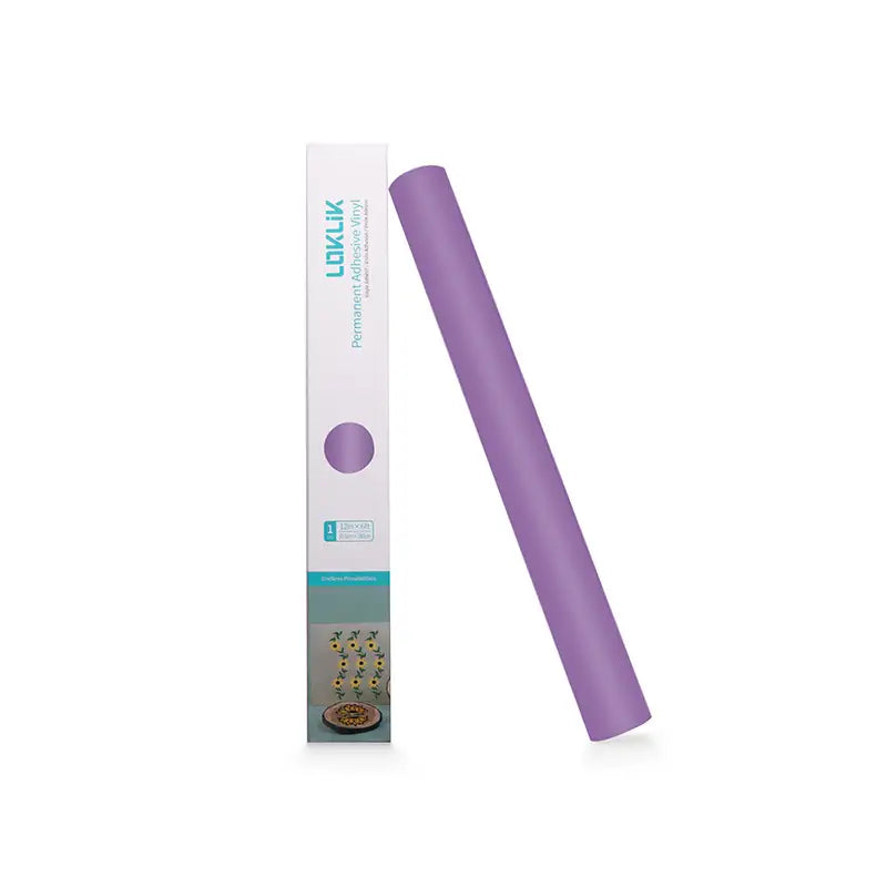 Permanent Adhesive Vinyl Matte - Light Purple - 30.5 x 180 cm