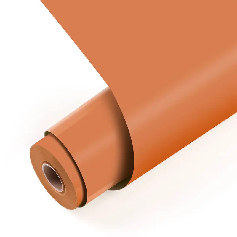 Permanent Adhesive Vinyl Matte - Orange - 30.5 x 180 cm