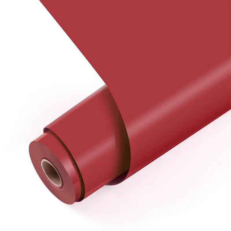 Permanent Adhesive Vinyl Matte - Red - 30.5 x 180 cm