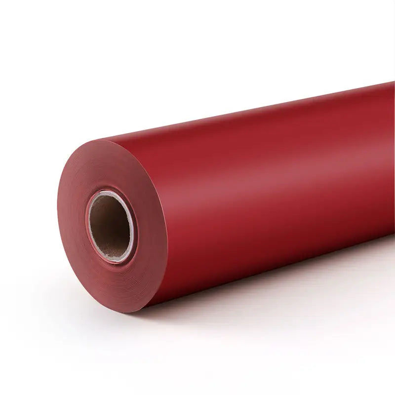 Permanent Adhesive Vinyl Matte - Red - 30.5 x 180 cm
