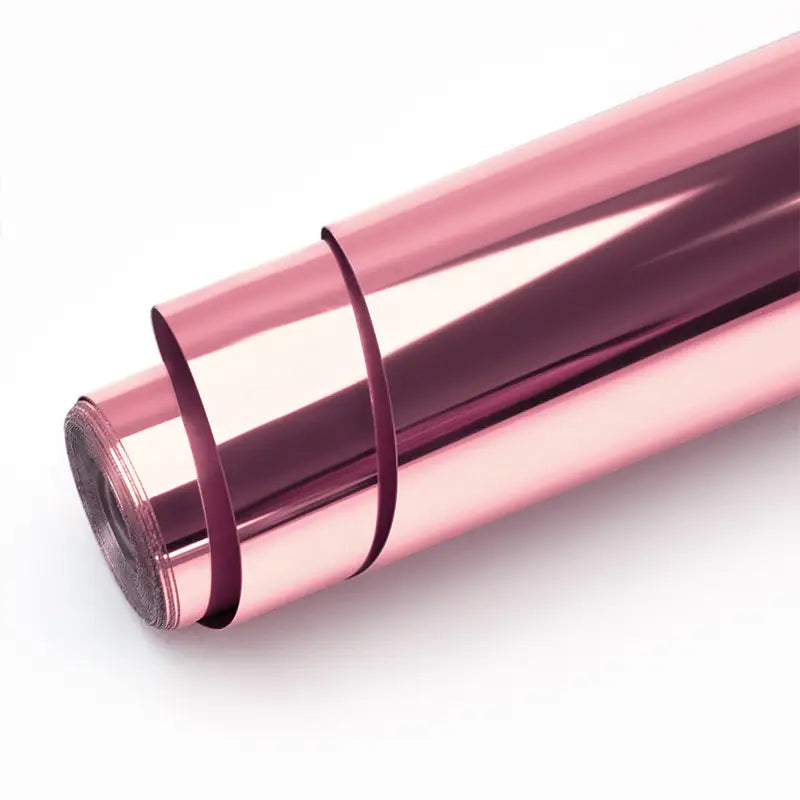 Permanent Adhesive Vinyl Mirror Metallic - Rose Gold - 30.5 x 180 cm