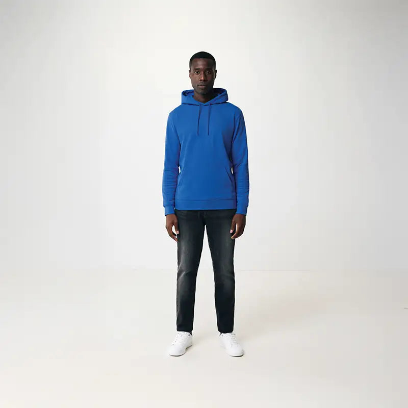 Jasper Royal Blue Recycled Cotton Hoodie
