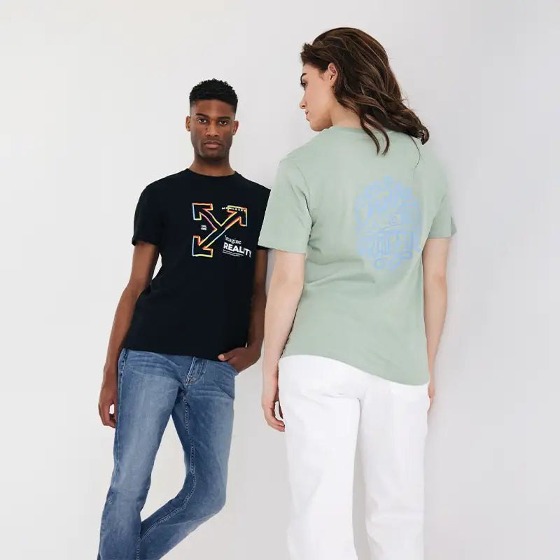 Bryce Black Recycled Cotton T-Shirt