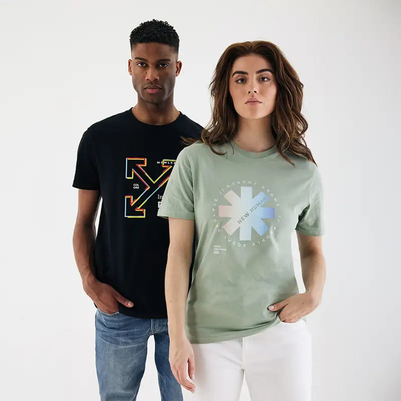 Bryce Black Recycled Cotton T-Shirt