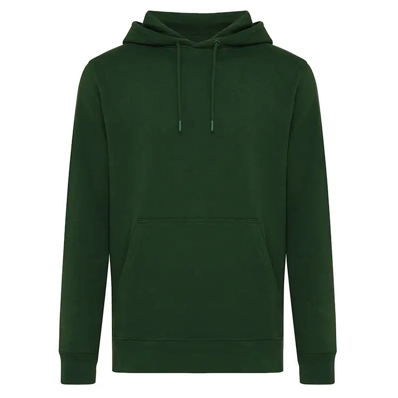 Rila Forest Green Lightweight Recycled Cotton Hoodie