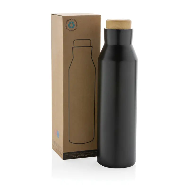 Black Stainless Steel Vacuum Bottle