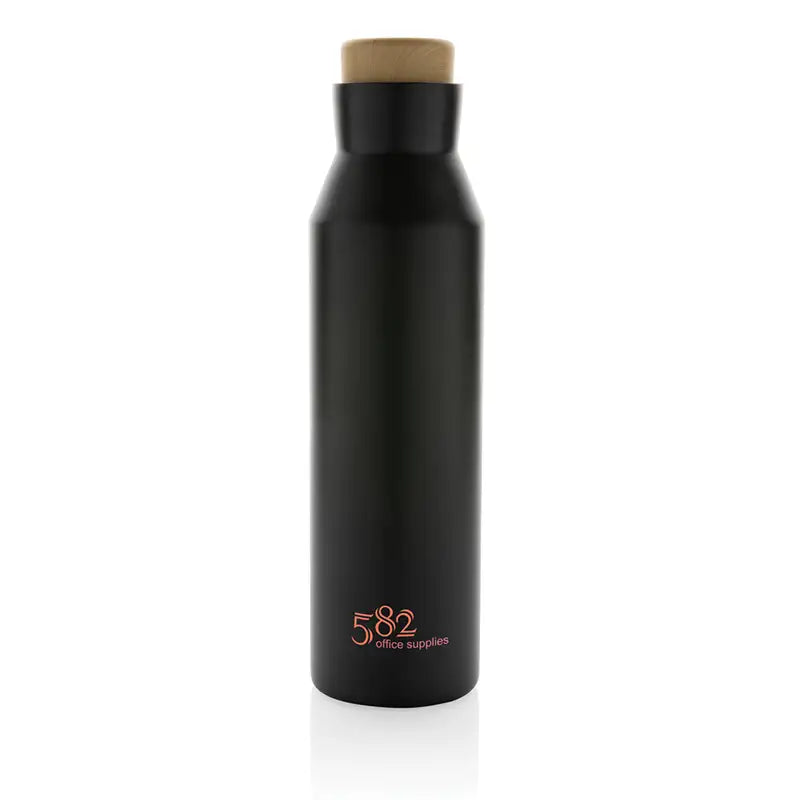 Black Stainless Steel Vacuum Bottle