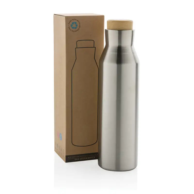 Silver Stainless Steel Vacuum Bottle