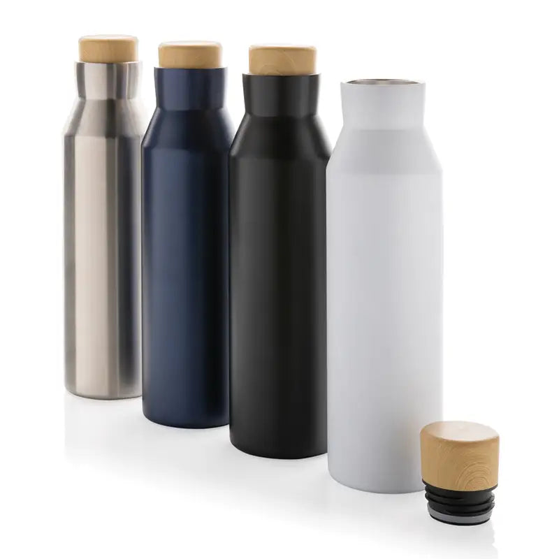 White Stainless Steel Vacuum Bottle
