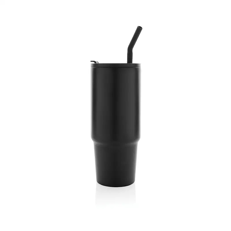 Deluxe 900ml Stainless Steel Tumbler - Black