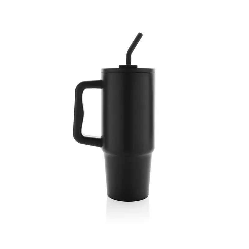 Deluxe 900ml Stainless Steel Tumbler - Black