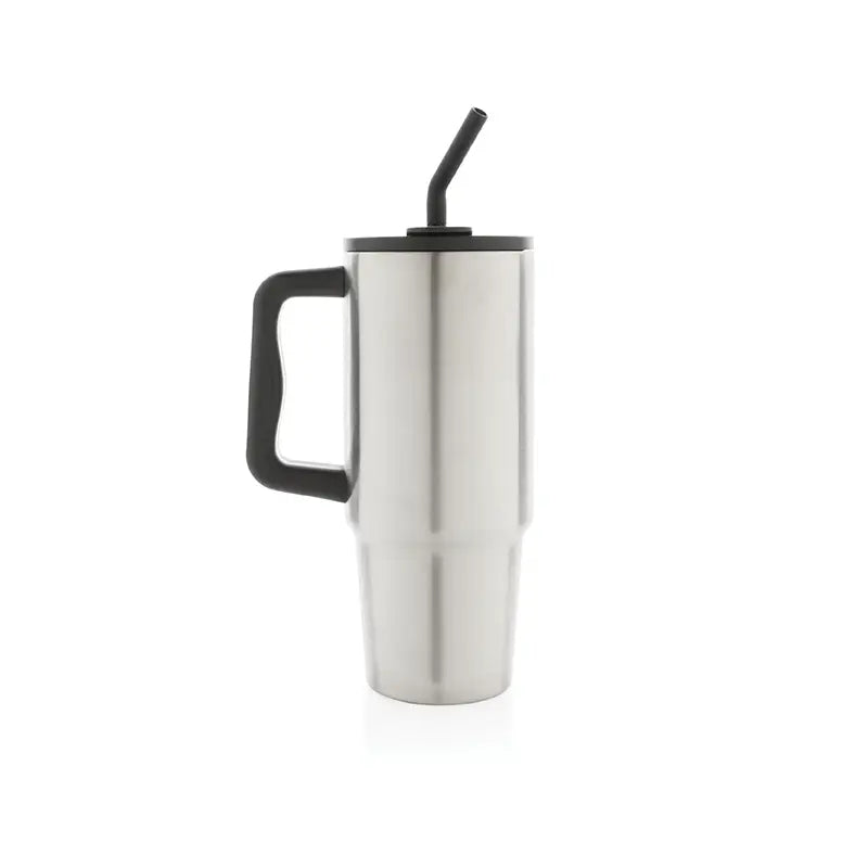 Deluxe 900ml Stainless Steel Tumbler - Silver