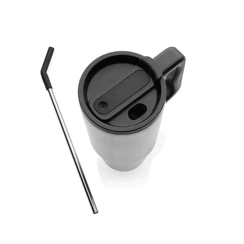 Deluxe 900ml Stainless Steel Tumbler - Silver