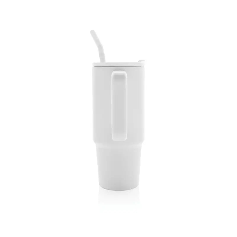 Deluxe 900ml Stainless Steel Tumbler - White