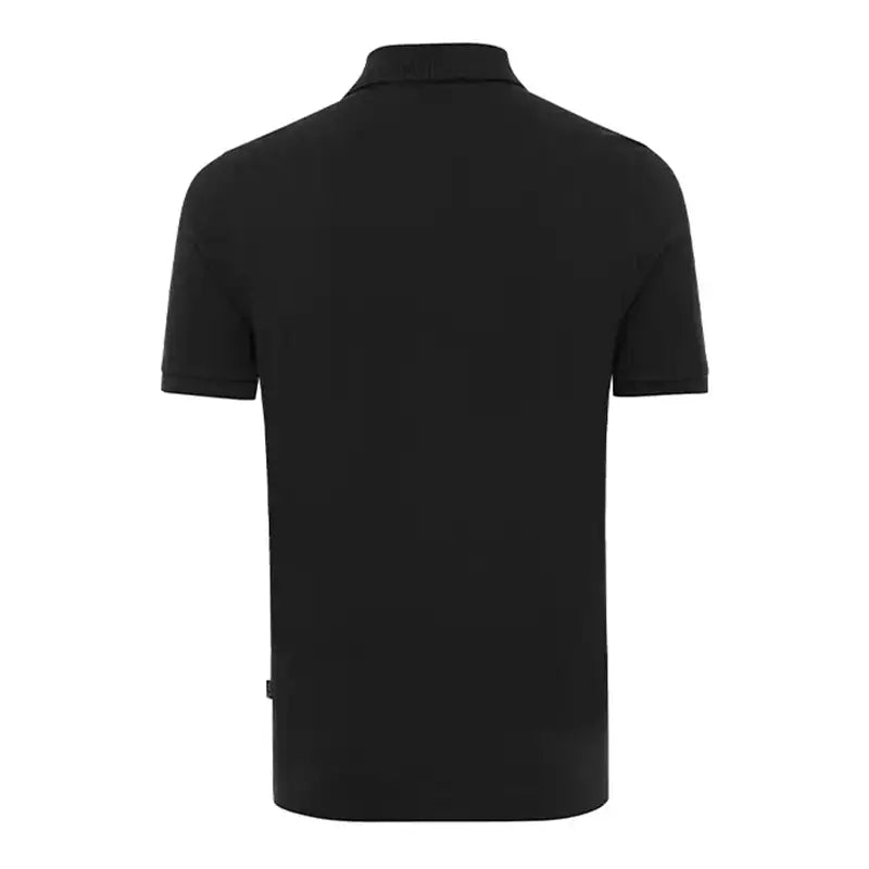 Yosemite Black Recycled Cotton Polo Shirt