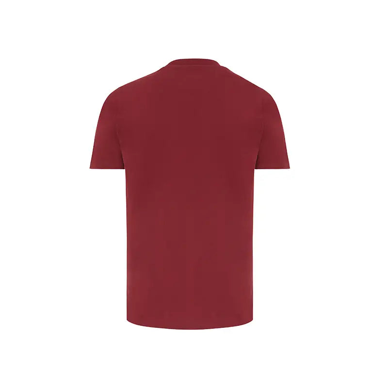 Brett Burgundy Recycled Cotton T-Shirt