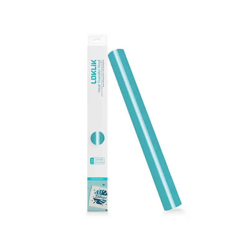 Heat Transfer Vinyl Basic - Aqua Blue - 30.5 x 180 cm