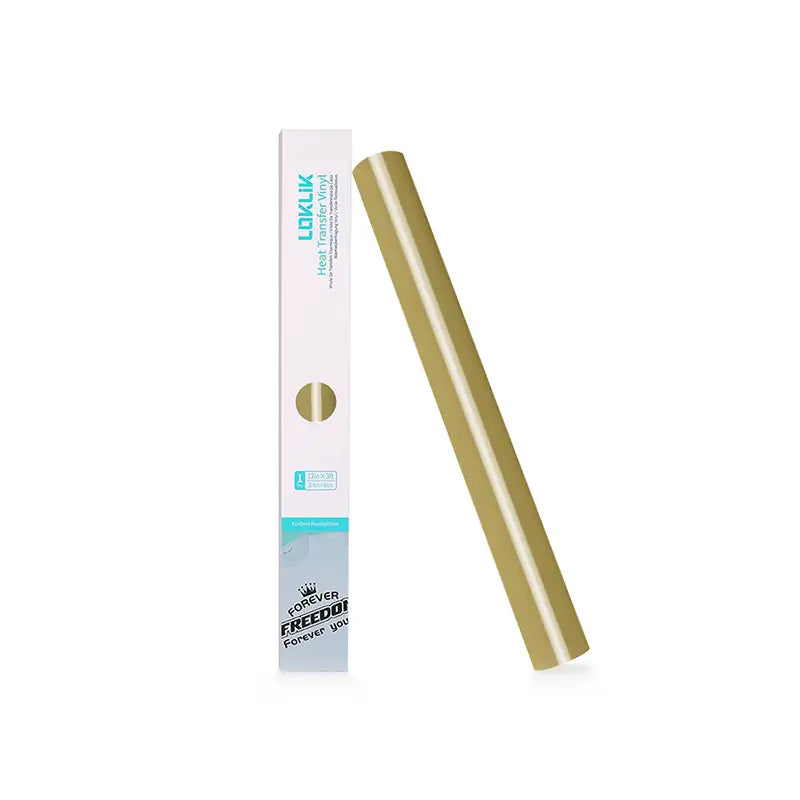 Heat Transfer Vinyl Basic - Golden - 30.5 x 180 cm