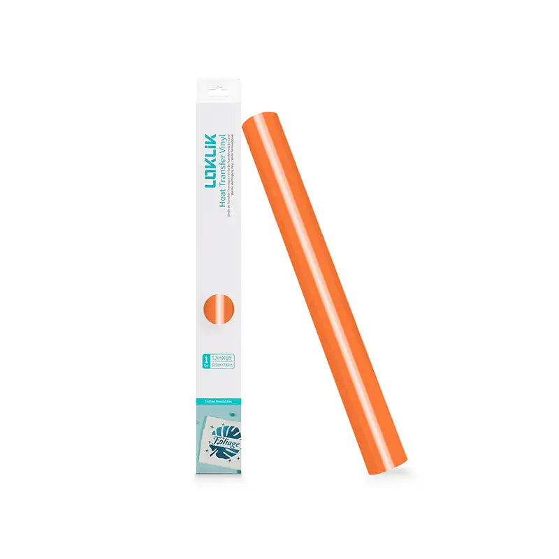 Heat Transfer Vinyl Basic - Orange - 30.5 x 180 cm