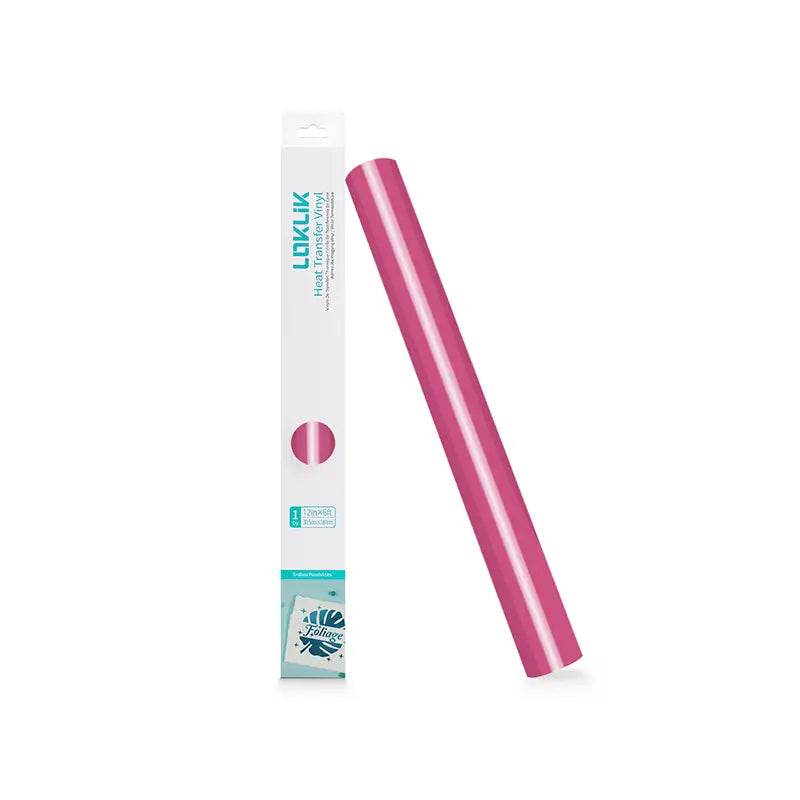 Heat Transfer Vinyl Basic - Pink - 30.5 x 180 cm