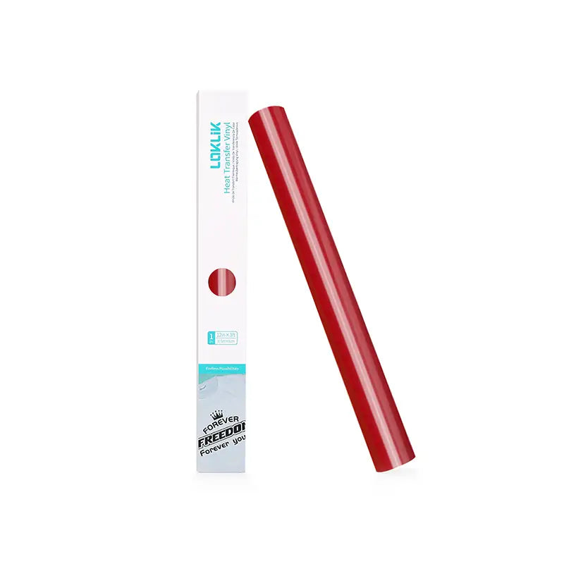 Heat Transfer Vinyl Basic - Red - 30.5 x 180 cm