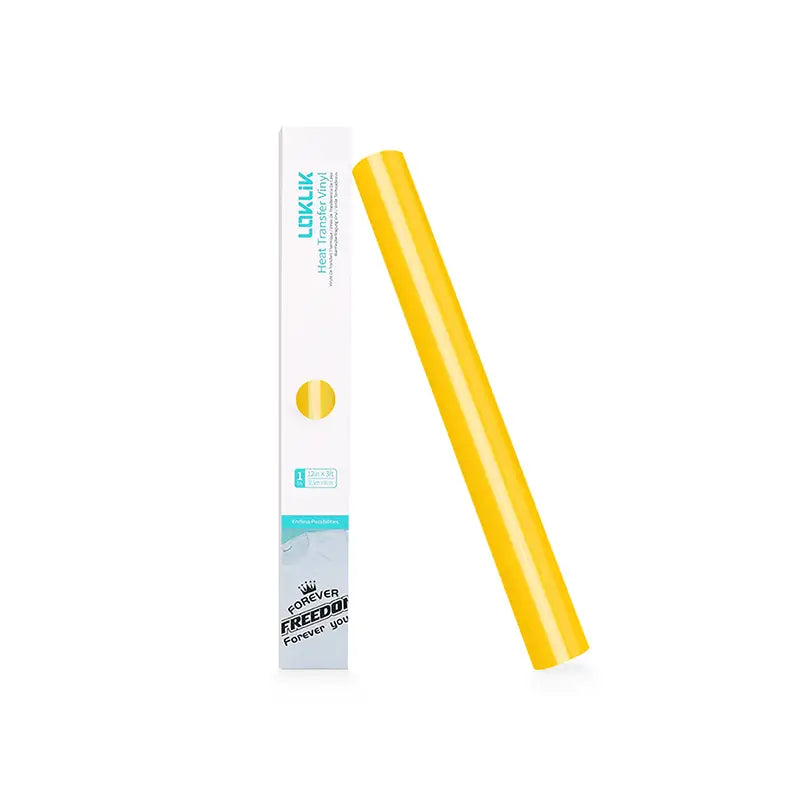 Heat Transfer Vinyl Basic - Yellow - 30.5 x 180 cm