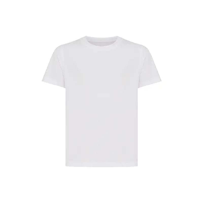 White Lightweight Recycled Cotton T-Shirt for KIDS