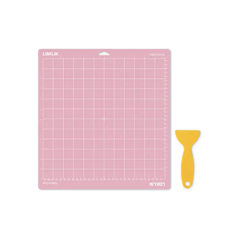 LOKLiK Cutting Mat 3 Pack - Pink Fabric Grip