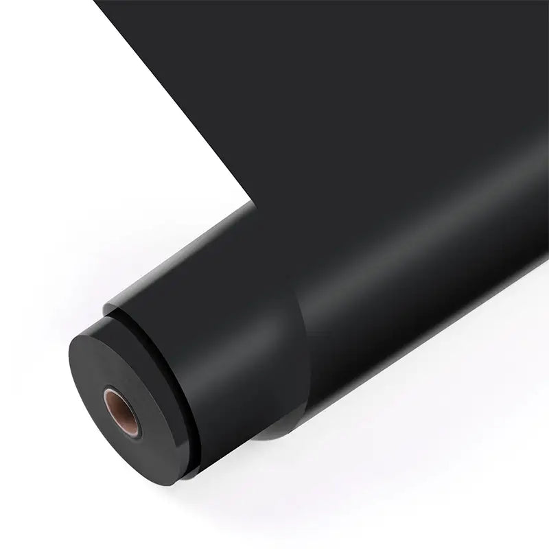 Permanent Adhesive Vinyl Matte 12 m - Black - 30.5 x 1200 cm