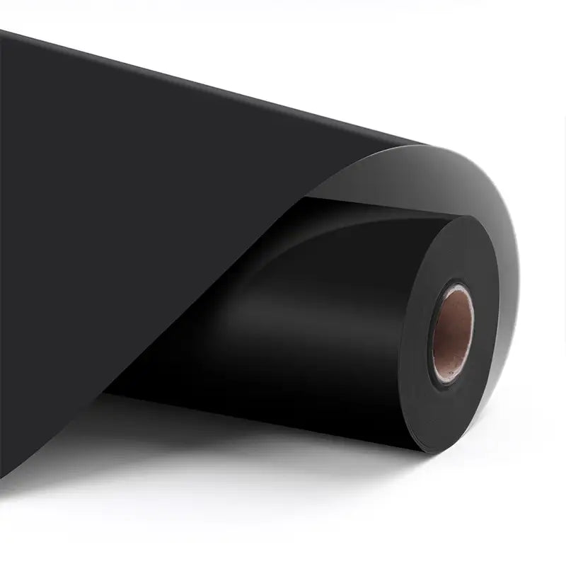 Permanent Adhesive Vinyl Matte - Black - 30.5 x 180 cm
