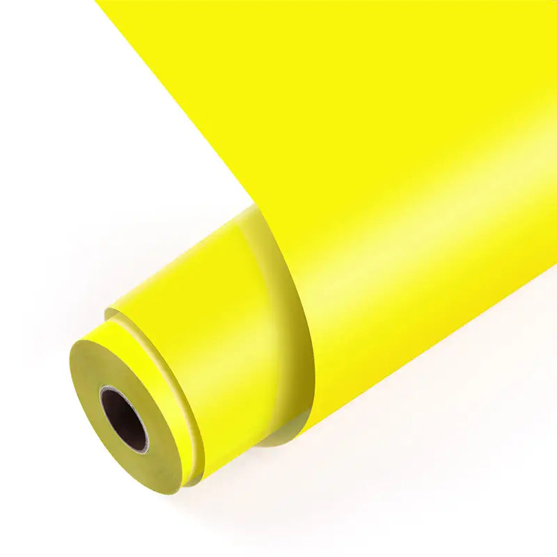 Permanent Adhesive Vinyl Matte - Lemon Yellow - 30.5 x 180 cm