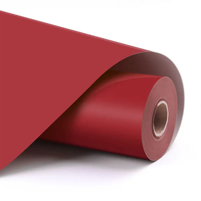 Permanent Adhesive Vinyl Matte - Red - 30.5 x 180 cm