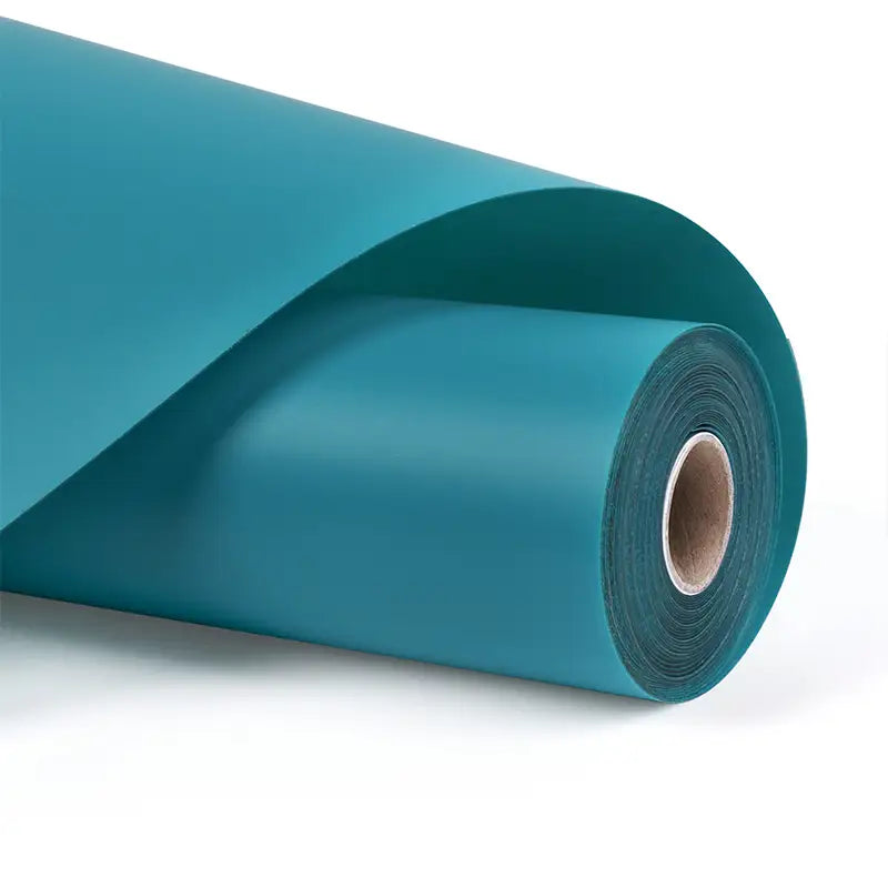 Permanent Adhesive Vinyl Matte - Teal - 30.5 x 180 cm
