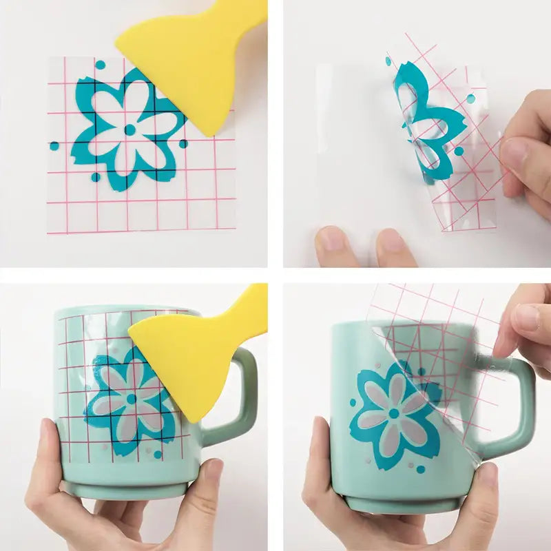 Permanent Adhesive Vinyl Matte - Teal - 30.5 x 180 cm