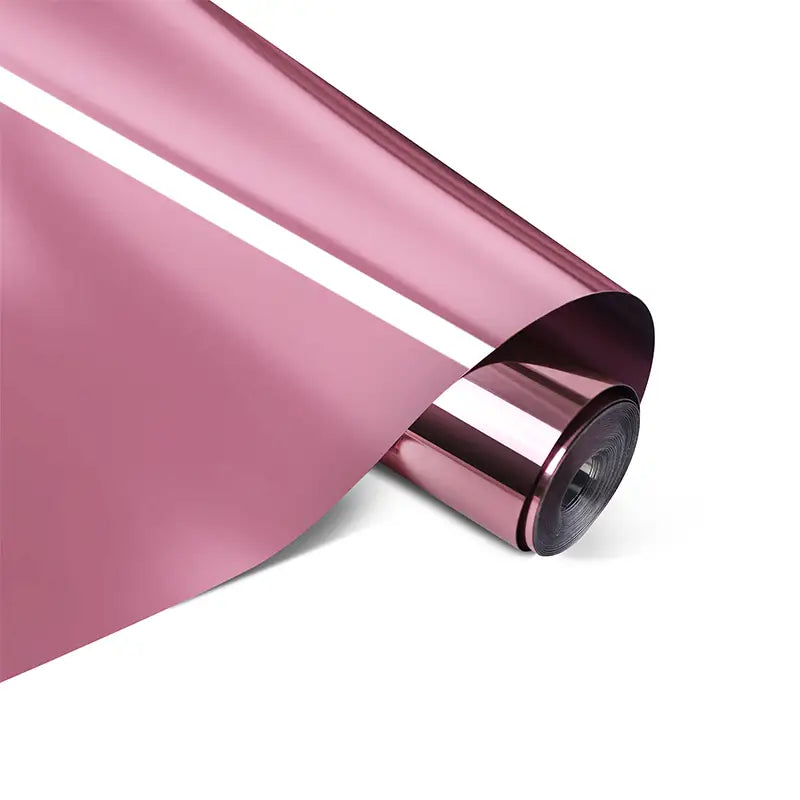 Permanent Adhesive Vinyl Mirror Metallic - Rose Gold - 30.5 x 180 cm