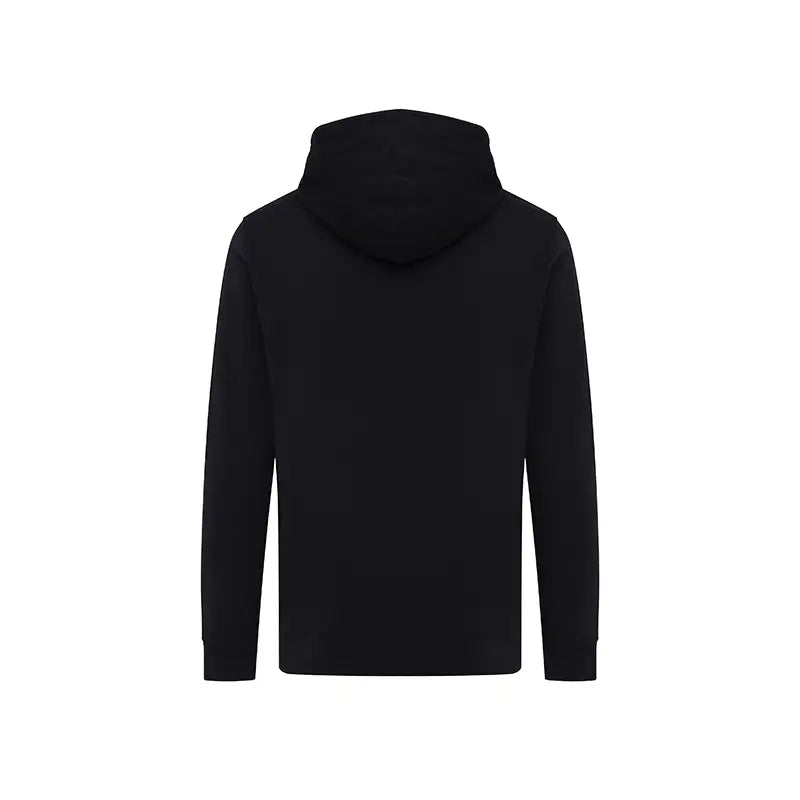 Rila Black Lightweight Recycled Cotton Hoodie